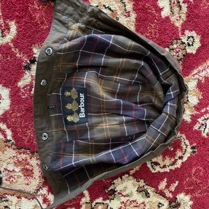 Barbour Waxed Hood Green/Brown